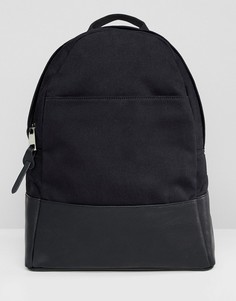 Большой парусиновый рюкзак ASOS DESIGN - Черный