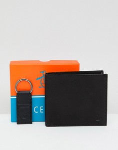 Бумажник и брелок для ключей Original Penguin - Черный