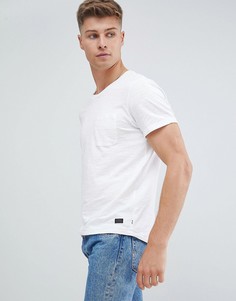 Базовая футболка с карманом Produkt - Белый