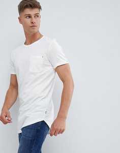 Удлиненная базовая футболка Produkt - Белый