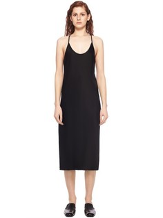 Платье-миди на бретелях с открытой спиной T by Alexander Wang