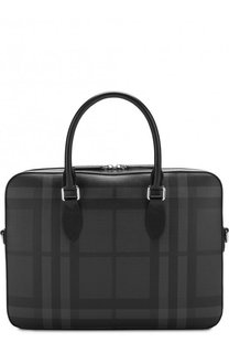 Сумка для ноутбука в клетку London Check Burberry