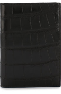 Обложка для паспорта из кожи крокодила Brioni