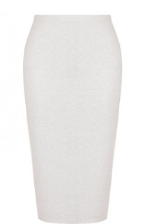 Однотонная юбка-карандаш с эластичным поясом D.Exterior