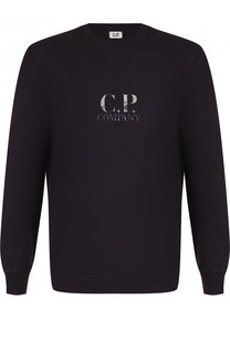 Хлопковый свитшот с принтом C.P. Company