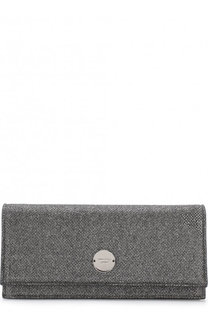 Металлизированный клатч Fie Jimmy Choo