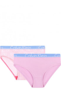 Комплект из двух пар трусов с логотипом бренда Calvin Klein Underwear