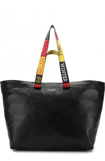 Кожаная дорожная сумка Carry Shopper L Balenciaga