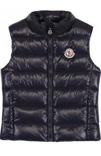 Стеганый жилет на молнии Moncler Enfant