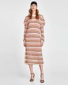 Длинное платье Zara