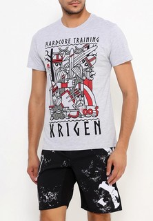 Футболка Hardcore Training Krigen T-Shirt Grey