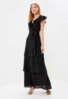 Платье LOST INK Ruffle Neck Tiered Maxi Dress