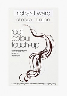 Краска для волос Richard Ward Root Touch-Up Brown & Dark Brown Палетка для корней, коричневый, темно-коричневый