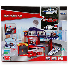 Игровой набор Технопарк Парковка со спуском (33558-R)