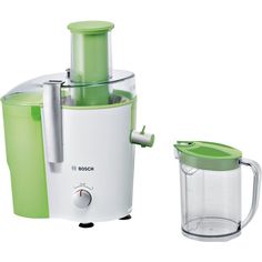 Соковыжималка BOSCH MES25G0, центробежная, белый и зеленый