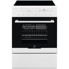 Электрическая плита ELECTROLUX EKC962900W, стеклокерамика, белый