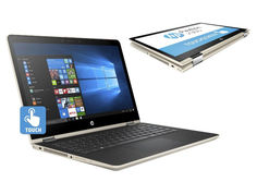 Ноутбук HP 14-ba108ur Gold 3GB53EA (Intel Core i5 8250U 1.6GHz/6144Mb/1000Gb+128Gb SSD/NVIDIA GeForce GT 940MX 2048Gb/Wi-Fi/Bluetooth/Cam/14/1920x1080/Windows 10)