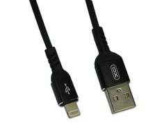 Аксессуар XO USB - Lighting 8pin для iPhone 5 / 6 / 7 / 8 / X NB30 1m Black