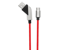 Аксессуар XO USB - MicroUSB 1.0m Red NB15