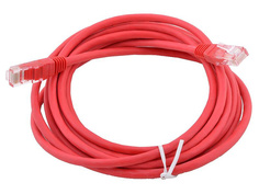 Сетевой кабель AOpen UTP cat.5e ANP511 10m Red ANP511_10M_R