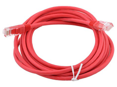 Сетевой кабель AOpen UTP cat.5e ANP511 20m Red ANP511_20M_R