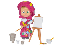 Кукла Simba Маша в одежде художницы с набором для рисования 9302047