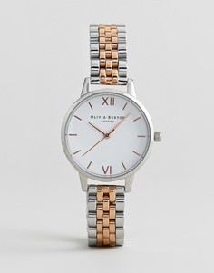 Часы с белым циферблатом Olivia Burton OB16MDW25 - Серебряный