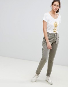 Blend She Ahana drawstring trousers - Зеленый