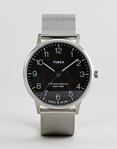 Часы Timex TW2R71500 Waterbury - Серебряный