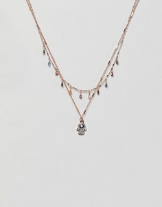 Ярусное ожерелье с крестиком ALDO - Золотой