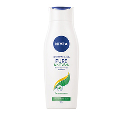 NIVEA Шампунь Pure&Natural 400 мл