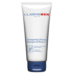 CLARINS Тонизирующий шампунь-гель для волос и тела для мужчин Clarinsmen 200 мл