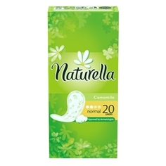 NATURELLA Женские гигиенические прокладки на каждый день Camomile Normal Single 20 шт.