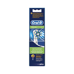 ORAL-B Сменные насадки для электрической зубной щетки Oral-B CrossAction 2 шт.