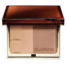 CLARINS Двухцветная компактная минеральная пудра SPF 15 Bronzing Duo № 01 Light, 10 г