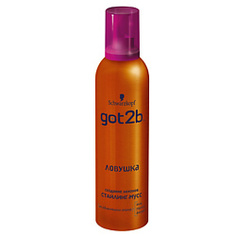 GOT2B Стайлинг-мусс для волос для четких локонов Ловушка 250 мл