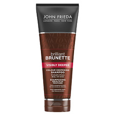 JOHN FRIEDA Шампунь для усиления насыщенности оттенка темных волос Brilliant Brunette VISIBLY DEEPER 250 мл