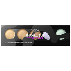 L`OREAL Палетка консилеров ИНФАИБЛЬ универсальный тон,10 г