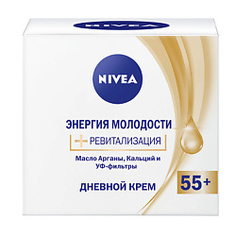 NIVEA Крем для лица Ревитализация ЭНЕРГИЯ МОЛОДОСТИ 55+ 50 мл