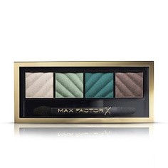 MAX FACTOR Палетка из 4-х оттенков теней Smokey Matte Eye Drama 10 Alluring Nude