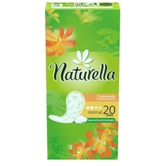 NATURELLA Женские гигиенические прокладки на каждый день Calendula Tenderness Normal (с ароматом календулы) Single 20 шт.