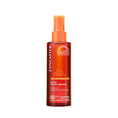 LANCASTER Шелковистое масло Быстрый загар SPF50 SUN BEAUTY DRY OIL FAST TAN OPTIMIZER 150 мл