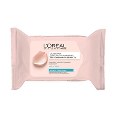 L`OREAL Салфетки для снятия макияжа Абсолютная свежесть 25 шт.