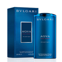 BVLGARI Шампунь и гель для душа Aqva Pour Homme Atlantiqve 200 мл