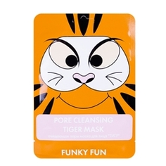 ЛЭТУАЛЬ Очищающая поры маска для лица "Тигр" Funky Fun 1 шт. ЛЭтуаль Selection