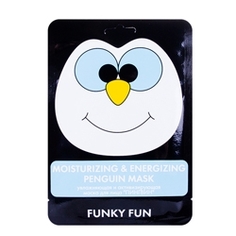 ЛЭТУАЛЬ Увлажняющая и активизирующая маска для лица "Пингвин" Funky Fun 1 шт. ЛЭтуаль Selection