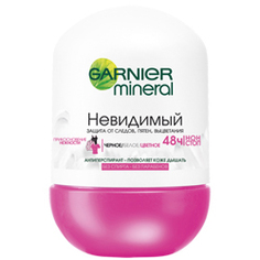 GARNIER Дезодорант-ролик Невидимый Защита от следов, пятен и выцветания 50 мл