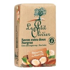 LE PETIT OLIVIER Мыло нежное питательное с маслом Карите (Ши) 250 г