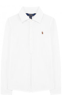 Хлопковая блуза Polo Ralph Lauren