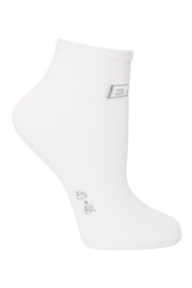 Белые носки с надписью Zasport
